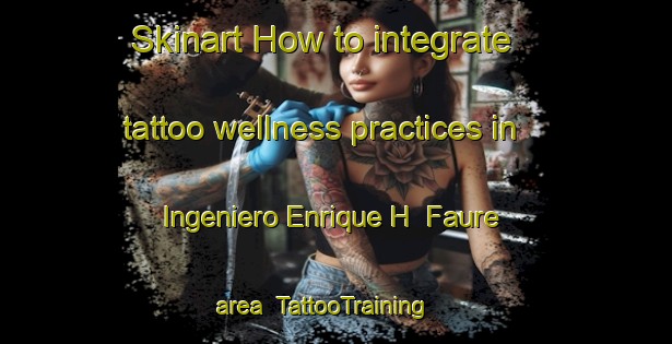 Skinart How to integrate tattoo wellness practices in Ingeniero Enrique H  Faure area | TattooTraining | TattooClasses | SkinartTraining-Argentina