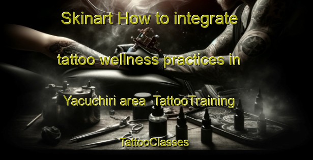 Skinart How to integrate tattoo wellness practices in Yacuchiri area | TattooTraining | TattooClasses | SkinartTraining-Argentina