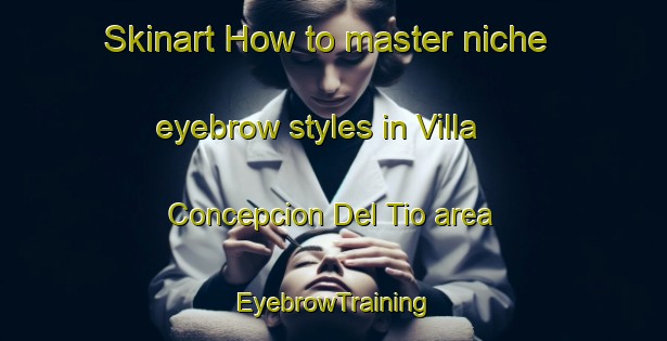 Skinart How to master niche eyebrow styles in Villa Concepcion Del Tio area | EyebrowTraining | EyebrowClasses | SkinartTraining-Argentina