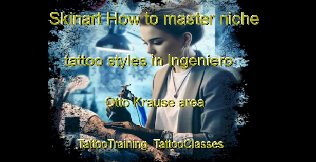 Skinart How to master niche tattoo styles in Ingeniero Otto Krause area | TattooTraining | TattooClasses | SkinartTraining-Argentina