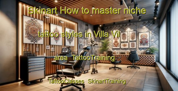 Skinart How to master niche tattoo styles in Villa Vil area | TattooTraining | TattooClasses | SkinartTraining-Argentina