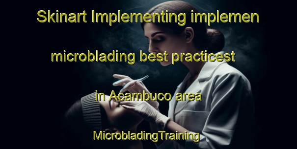 Skinart Implementing implemen microblading best practicest in Acambuco area | #MicrobladingTraining #MicrobladingClasses #SkinartTraining-Argentina