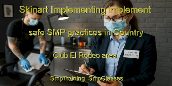Skinart Implementing implement safe SMP practices in Country Club El Rodeo area | SmpTraining | SmpClasses | SkinartTraining-Argentina