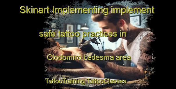 Skinart Implementing implement safe tattoo practices in Clodomiro Ledesma area | #TattooTraining #TattooClasses #SkinartTraining-Argentina