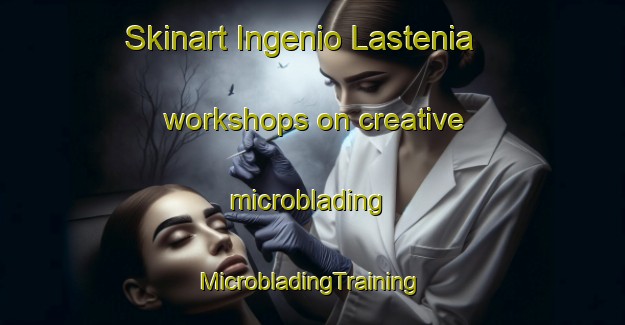 Skinart Ingenio Lastenia workshops on creative microblading | #MicrobladingTraining #MicrobladingClasses #SkinartTraining-Argentina