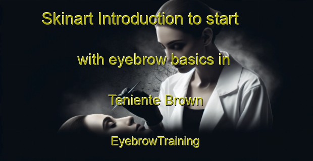 Skinart Introduction to start with eyebrow basics in Teniente Brown | EyebrowTraining | EyebrowClasses | SkinartTraining-Argentina