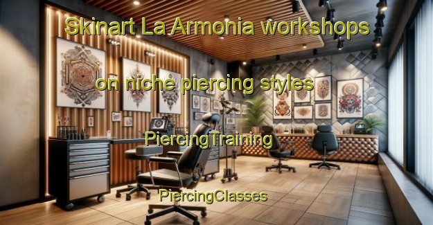 Skinart La Armonia workshops on niche piercing styles | PiercingTraining | PiercingClasses | SkinartTraining-Argentina