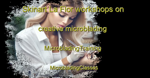 Skinart La Flor workshops on creative microblading | MicrobladingTraining | MicrobladingClasses | SkinartTraining-Argentina