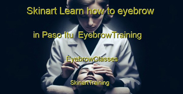Skinart Learn how to eyebrow in Paso Itu | EyebrowTraining | EyebrowClasses | SkinartTraining-Argentina