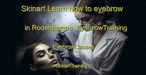 Skinart Learn how to eyebrow in Rodeopampa | EyebrowTraining | EyebrowClasses | SkinartTraining-Argentina
