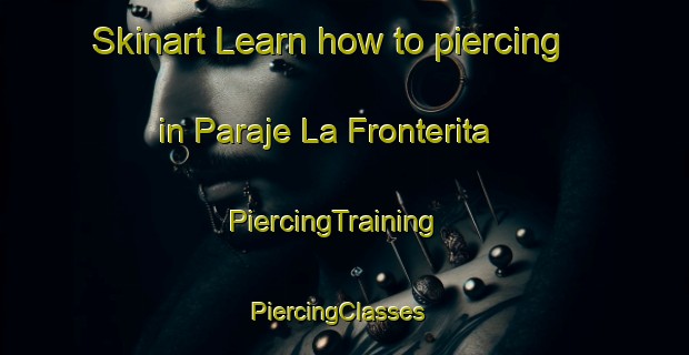 Skinart Learn how to piercing in Paraje La Fronterita | PiercingTraining | PiercingClasses | SkinartTraining-Argentina