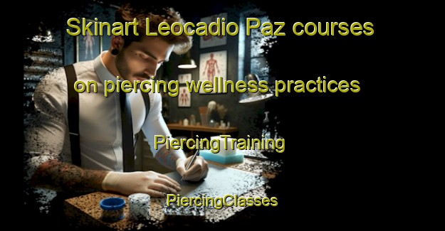 Skinart Leocadio Paz courses on piercing wellness practices | #PiercingTraining #PiercingClasses #SkinartTraining-Argentina