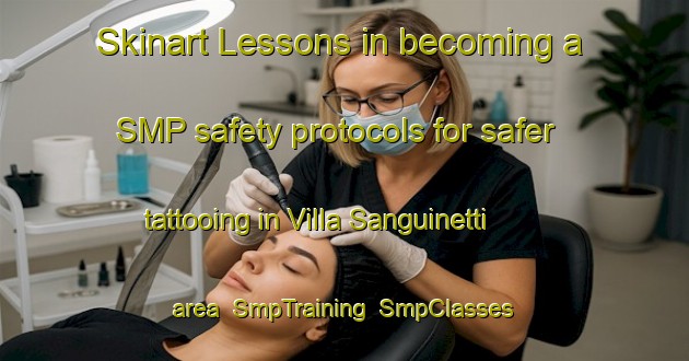 Skinart Lessons in becoming a SMP safety protocols for safer tattooing in Villa Sanguinetti area | SmpTraining | SmpClasses | SkinartTraining-Argentina
