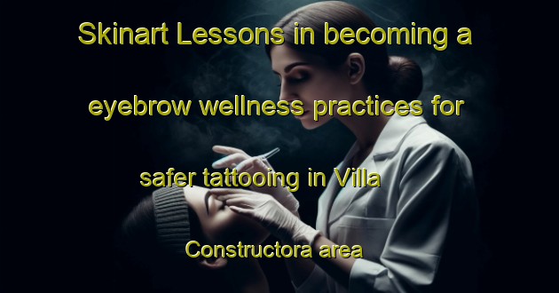 Skinart Lessons in becoming a eyebrow wellness practices for safer tattooing in Villa Constructora area | EyebrowTraining | EyebrowClasses | SkinartTraining-Argentina
