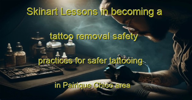 Skinart Lessons in becoming a tattoo removal safety practices for safer tattooing in Pairique Chico area | RemovalTraining | RemovalClasses | SkinartTraining-Argentina
