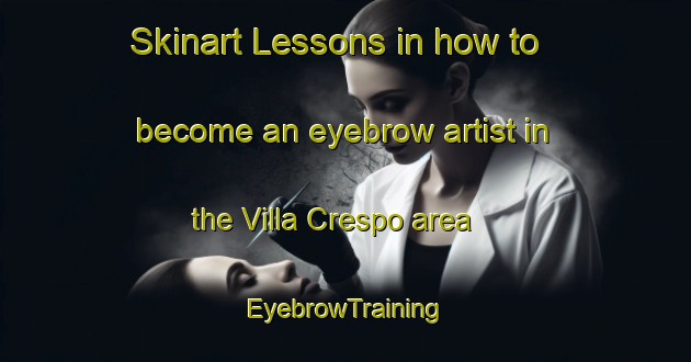 Skinart Lessons in how to become an eyebrow artist in the Villa Crespo area | EyebrowTraining | EyebrowClasses | SkinartTraining-Argentina