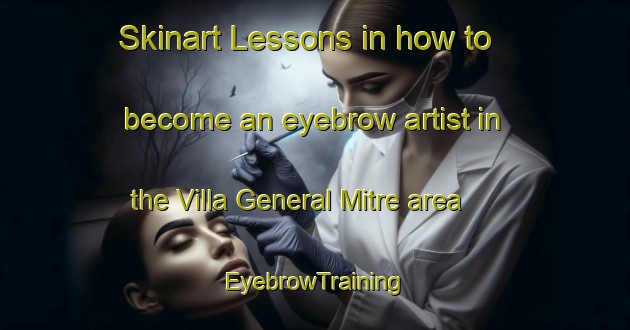 Skinart Lessons in how to become an eyebrow artist in the Villa General Mitre area | EyebrowTraining | EyebrowClasses | SkinartTraining-Argentina