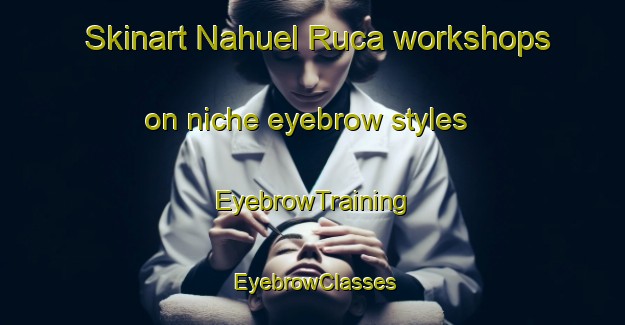 Skinart Nahuel Ruca workshops on niche eyebrow styles | EyebrowTraining | EyebrowClasses | SkinartTraining-Argentina