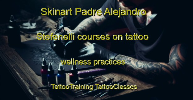 Skinart Padre Alejandro Stefenelli courses on tattoo wellness practices | #TattooTraining #TattooClasses #SkinartTraining-Argentina