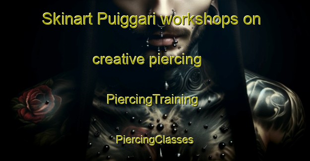 Skinart Puiggari workshops on creative piercing | #PiercingTraining #PiercingClasses #SkinartTraining-Argentina