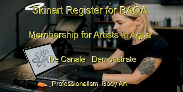 Skinart Register for BAQA Membership for Artists in Agua De Canale - Demonstrate Professionalism | Body Art Qualification Authority | BAQA-Argentina