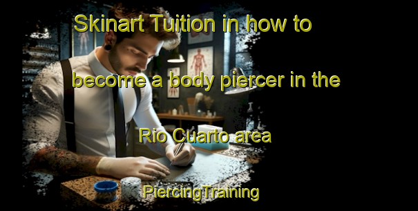 Skinart Tuition in how to become a body piercer in the Rio Cuarto area | PiercingTraining | PiercingClasses | SkinartTraining-Argentina