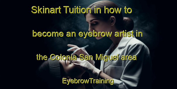Skinart Tuition in how to become an eyebrow artist in the Colonia San Miguel area | EyebrowTraining | EyebrowClasses | SkinartTraining-Argentina