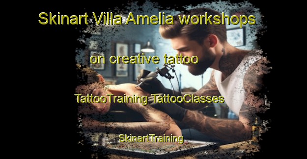 Skinart Villa Amelia workshops on creative tattoo | #TattooTraining #TattooClasses #SkinartTraining-Argentina