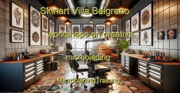 Skinart Villa Belgrano workshops on creative microblading | #MicrobladingTraining #MicrobladingClasses #SkinartTraining-Argentina