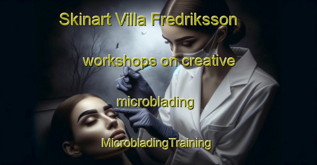 Skinart Villa Fredriksson workshops on creative microblading | #MicrobladingTraining #MicrobladingClasses #SkinartTraining-Argentina