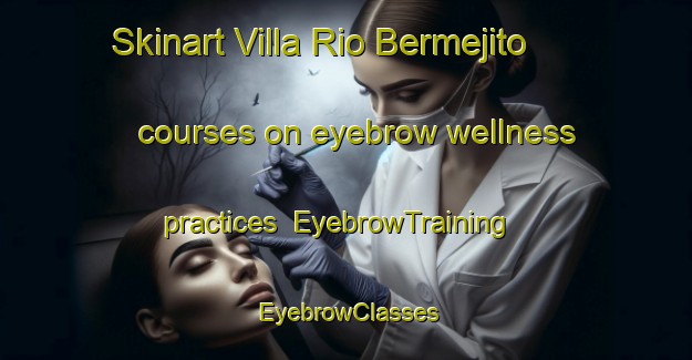 Skinart Villa Rio Bermejito courses on eyebrow wellness practices | EyebrowTraining | EyebrowClasses | SkinartTraining-Argentina
